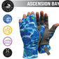 Ascension Bay Sun Glove - Blue Camo