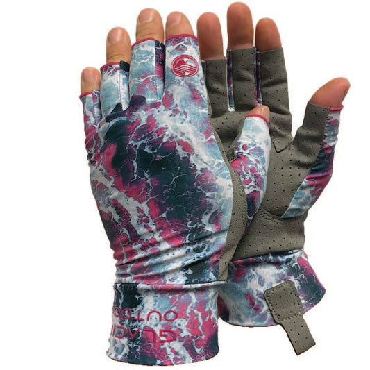 Ascension Bay Sun Glove - Pink Camo