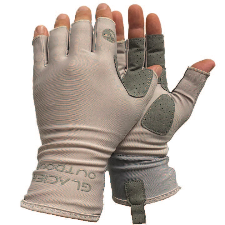Glacier Outdoor Sunglove (Gray, Small/Medium), Fishing Gloves -   Canada