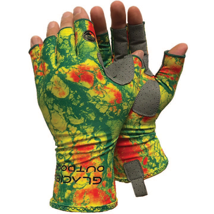 Islamorada Sun Glove - Rasta – Glacier Outdoor Products