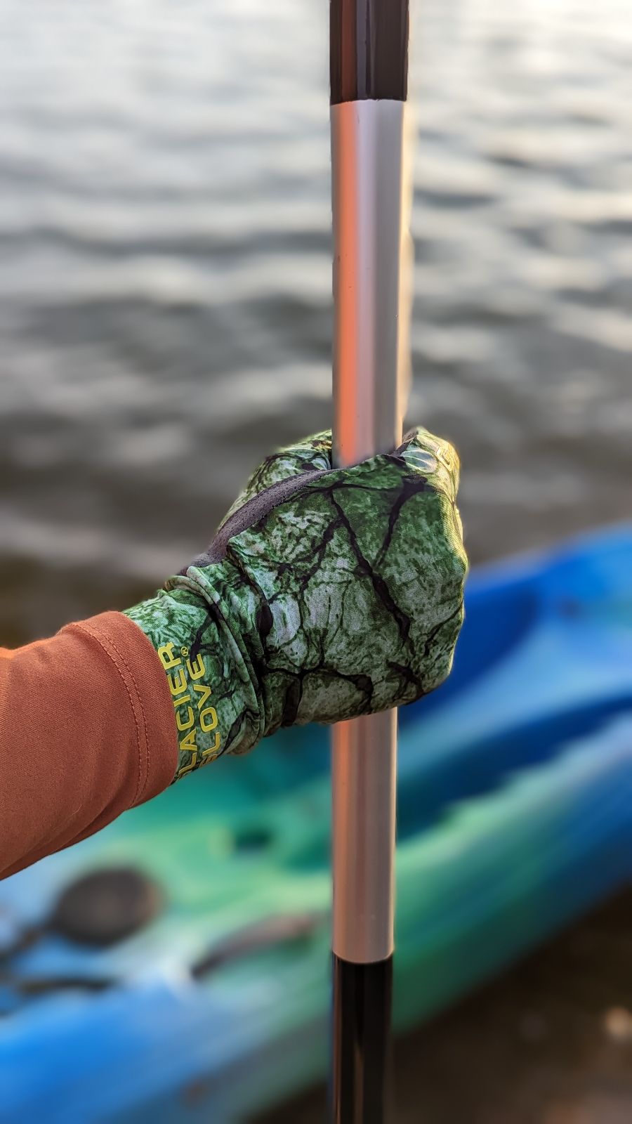 Ascension Bay Sun Glove - Gator Green