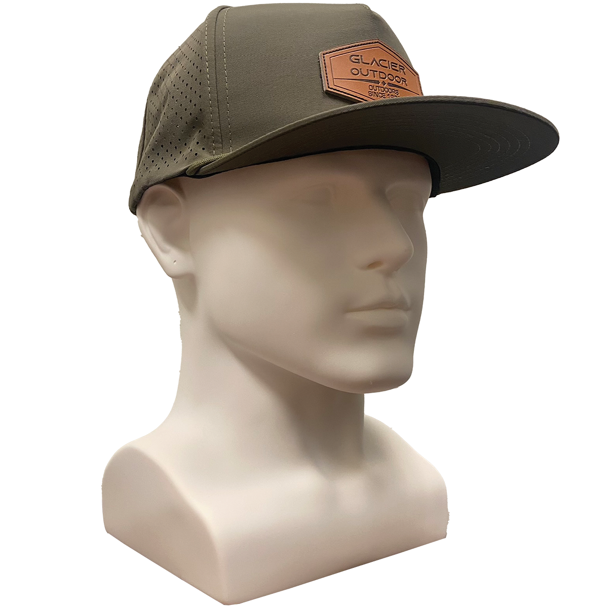 Glacier Outdoor Kingston Snap Back Hat in quick-dry Coyote Brown