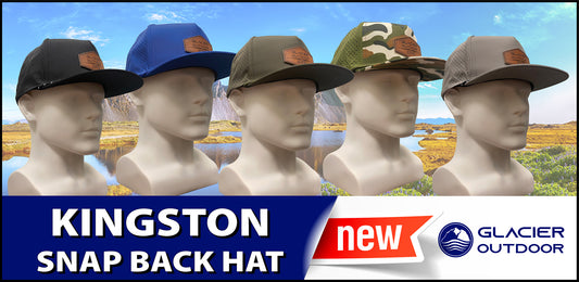Glacier Outdoor Introduces New Kingston Snap Back Hat