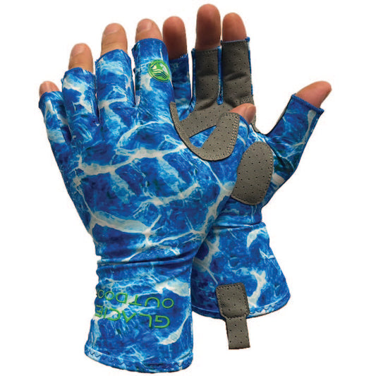 Winter Fishing Gloves 2 Finger Flip Waterproof Winter Gloves Windproof Men Women  Warm Protection Fish Angling Gloves 