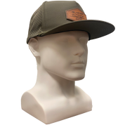 Glacier Outdoor Kingston Snap Back Hat in quick-dry Coyote Brown