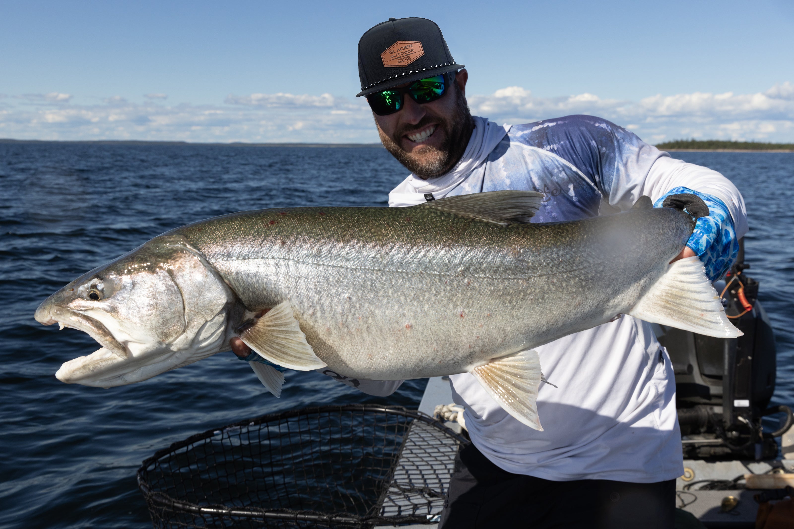 Kingston Hat on Fisherman