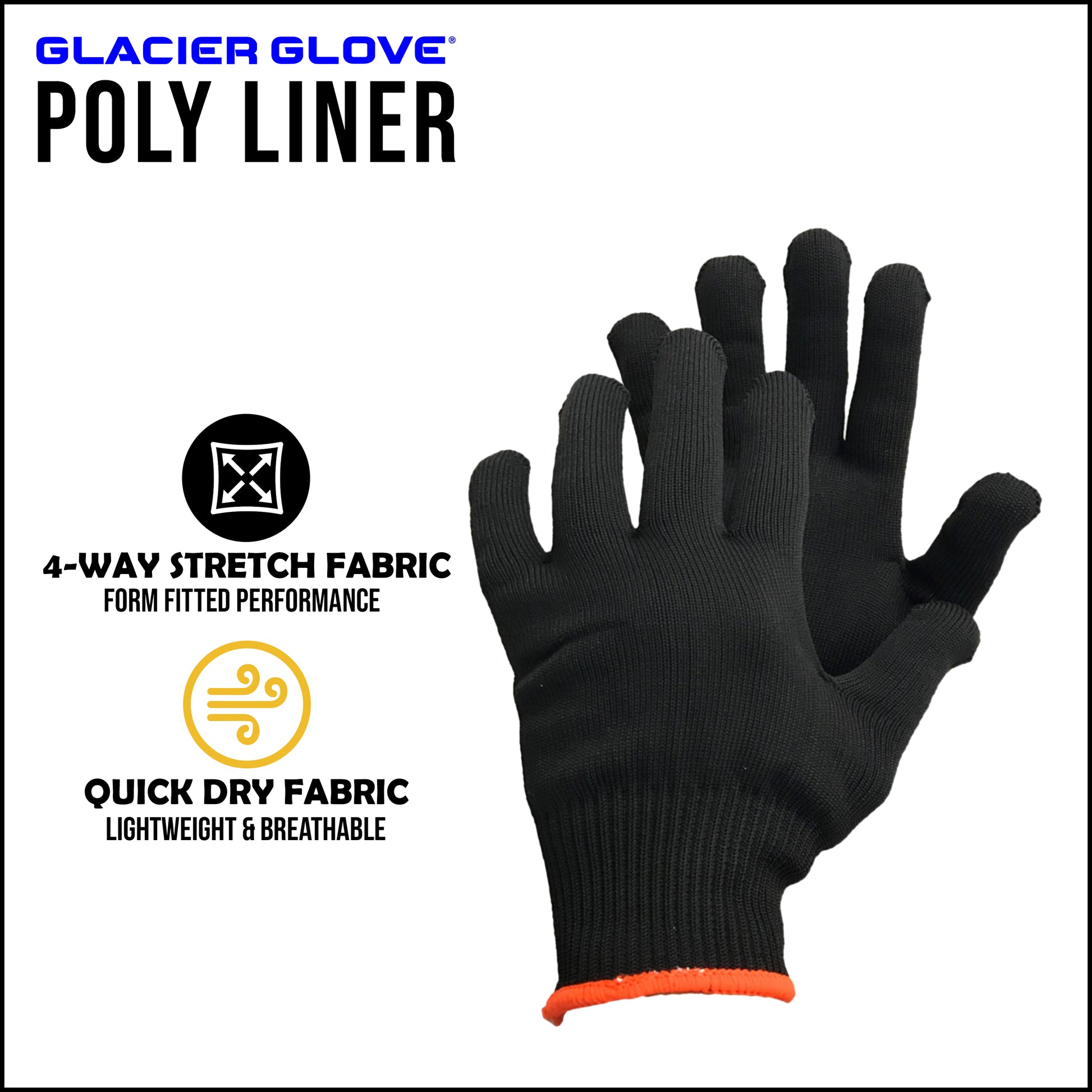 Glacier Lightweight Pro Angler Slit Finger Glove