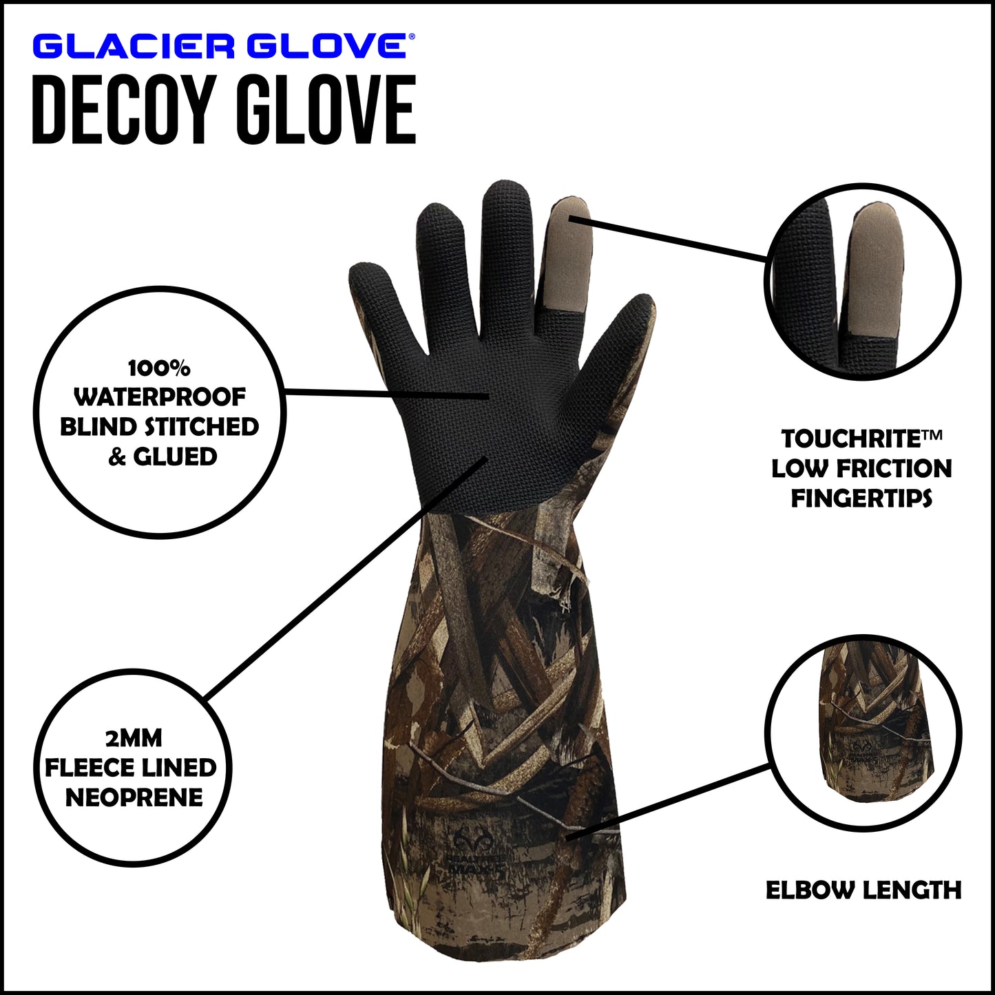 Glacier Decoy Glove Medium